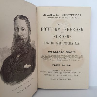 W Cooks Poultry Breeder and Feeder: Or How To Make Poultry Pay