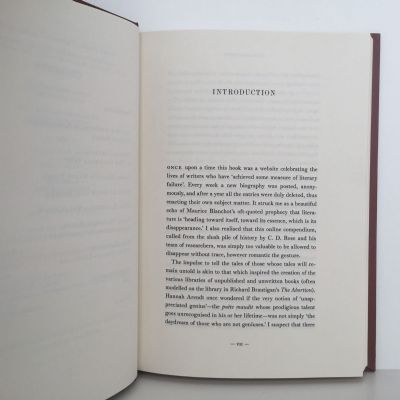 THE BIOGRAPHICAL DICTIONARY of Literary Failure