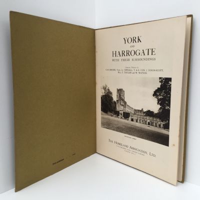 Harrogate and York with their surroundings; The Homeland Illustrated No. 24