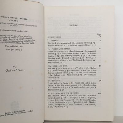 SEVENTEENTH CENTURY EUROPE