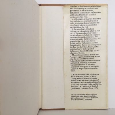 SEVENTEENTH CENTURY EUROPE