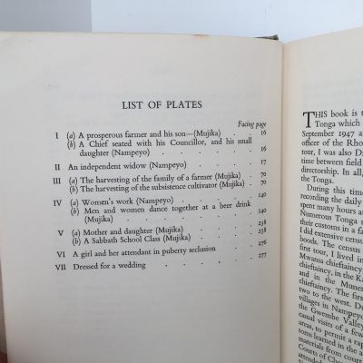 Marriage & The Family Among The PLATEAU TONGA OF NORTHERN RHODESIA