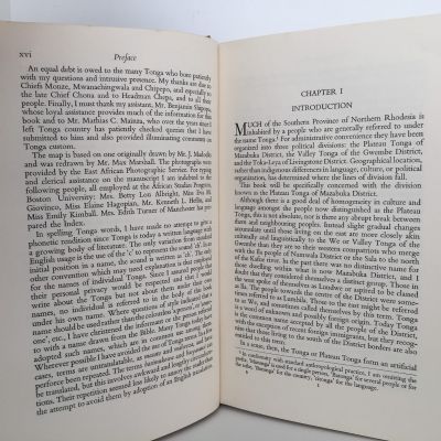Marriage & The Family Among The PLATEAU TONGA OF NORTHERN RHODESIA