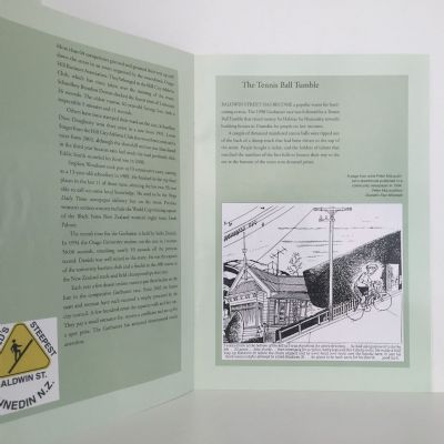 THE STEEPEST STREET IN THE WORLD: Baldwin Street, Dunedin, New Zealand