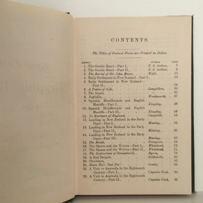 THE NEW ZEALAND GRAPHIC READERS: Fifth Book