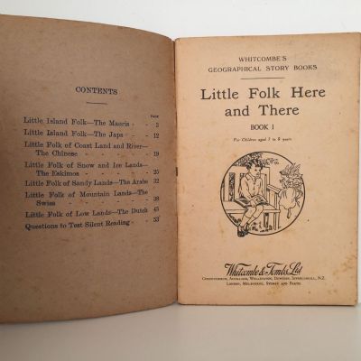 LITTLE FOLK HERE AND THERE: Whitcombe's Story Books No 322