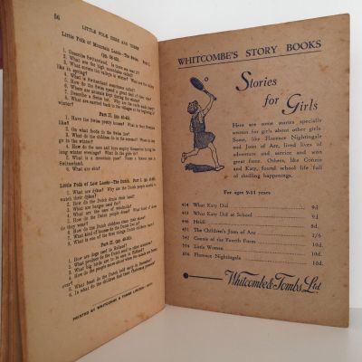 LITTLE FOLK HERE AND THERE: Whitcombe's Story Books No 322