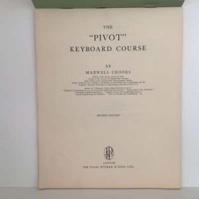 PITMAN: The Pivot Keyboard Course