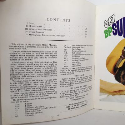MONTAGU MOTOR MUSEUMS: Beaulieu and Brighton 1966-1967 Pictorial Guide