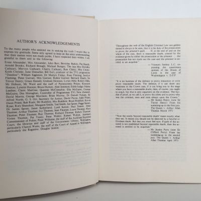 BEYOND REASONABLE DOUBT? An Inquiry Into The Arthur Allan Thomas Case