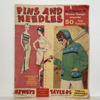 OLD MAGAZINE: Pins and Needles - No.119 December 1940's