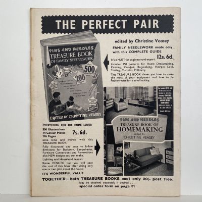 OLD MAGAZINE: Pins and Needles - No.101 June 1940's