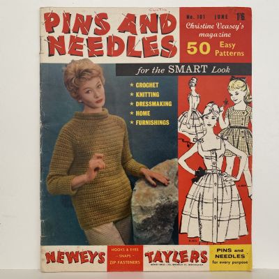 OLD MAGAZINE: Pins and Needles - No.101 June 1940's