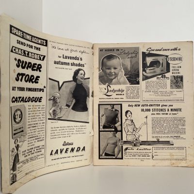 OLD MAGAZINE: Pins and Needles - No. 59 November 1940's