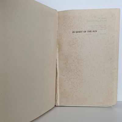 IN QUEST OF THE SUN: the Journal of the Firecrest