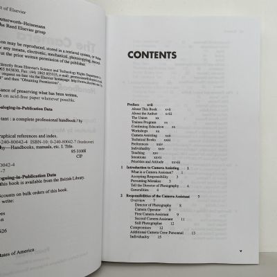 THE CAMERA ASSISTANT: A Complete Professional Handbook