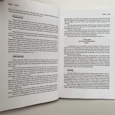 THE CAMERA ASSISTANT: A Complete Professional Handbook