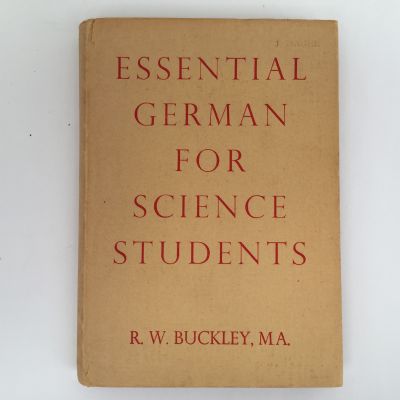 ESSENTIAL GERMAN FOR SCIENCE STUDENTS