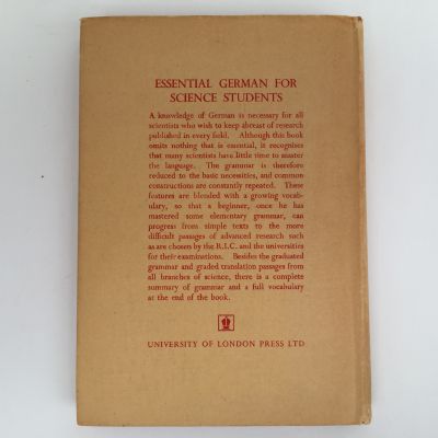 ESSENTIAL GERMAN FOR SCIENCE STUDENTS