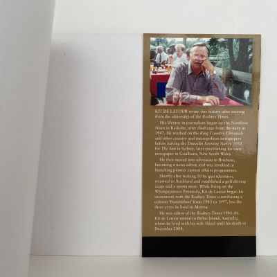 CHANGING TIMES: The Story of A New Zealand Country Newspaper