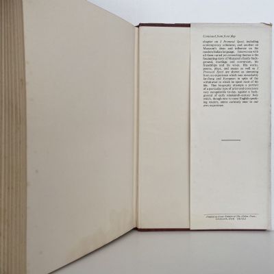 MANZONI AND HIS TIMES: A Biography