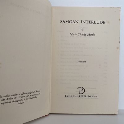 SAMOAN INTERLUDE