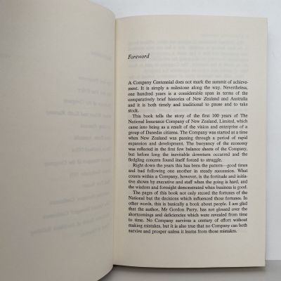 UNDERWRITING ADVENTURE: A Centennial History of The National Insurance Company