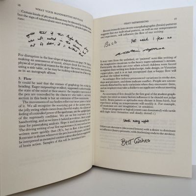 WHAT YOUR HANDWRITING REVEALS: How to Master the Art of Graphology