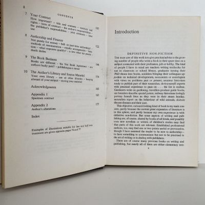 NON-FICTION: A Guide to Writing and Publishing