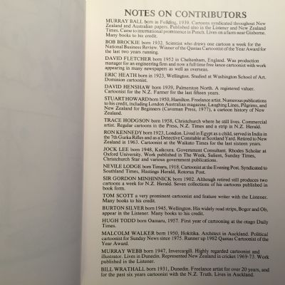 The 1982 NZ Cartoon Annual