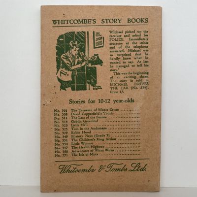 QUENTIN DURWARD: Whitcombe's Story Books No 630
