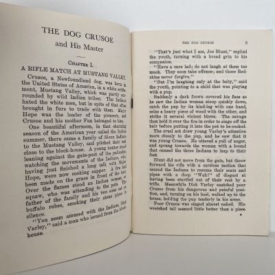 THE DOG CRUSOE AND HIS MASTER: Whitcombe's Story Books