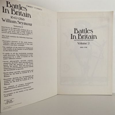 BATTLES IN BRITAIN 1642-1746