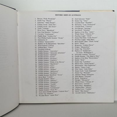 HISTORIC SHIPS OF AUSTRALIA
