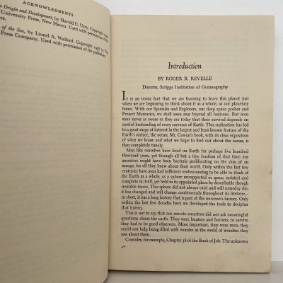FRONTIERS OF THE SEA: The Story of the Oceanographic Exploration