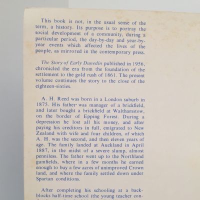 ANNALS OF EARLY DUNEDIN