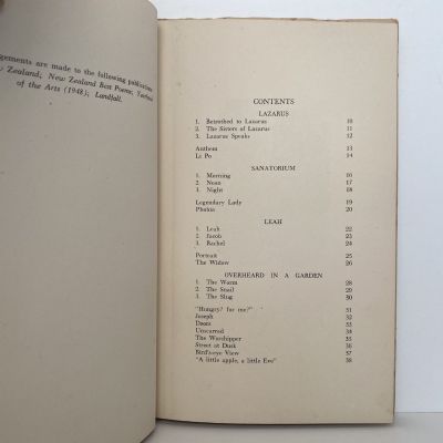 LAZARUS AND OTHER POEMS