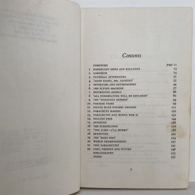 PARACHUTING AND SKYDIVING: A Personal Account of the History and Technique