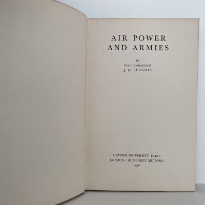 AIR POWER AND ARMIES