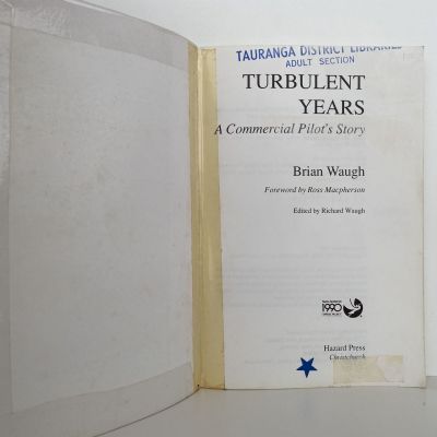 TURBULENT YEARS: A Commercial Pilot's Story