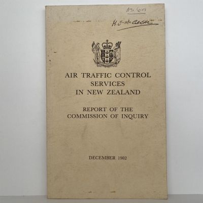 AIR TRAFFIC CONTOL SERVICES: Commission Inquiry Report 1982