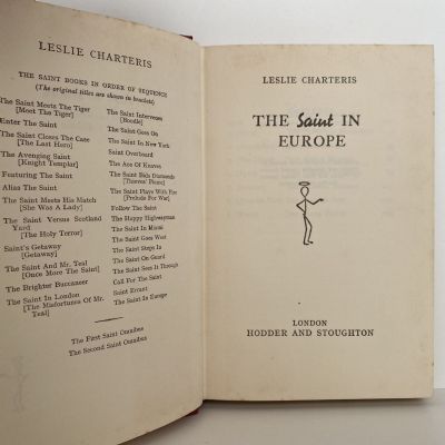 THE SAINT IN EUROPE