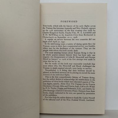 WINGS ACROSS THE TASMAN 1928-1953