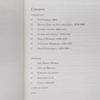 THE NORTHERN CLUB 1869-1994