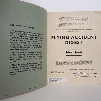 FLYING ACCIDENT DIGEST No's 1-4