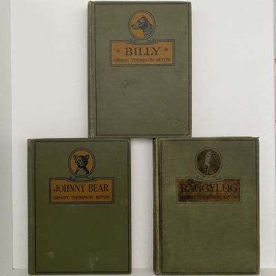 3 Book Collection of Stories by Ernest T. Setton