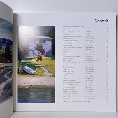 New Zealand A Painted Country: Contemporary NZ Artists Paint Favourite Places