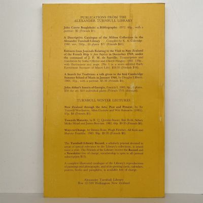 VICTORIA'S FURTHEST DAUGHTERS: A Bibliography of Sources, Women in New Zealand 1830-1914