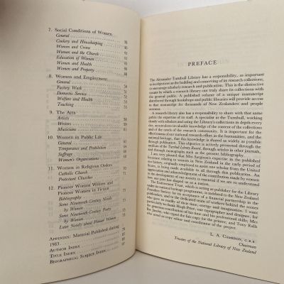 VICTORIA'S FURTHEST DAUGHTERS: A Bibliography of Sources, Women in New Zealand 1830-1914