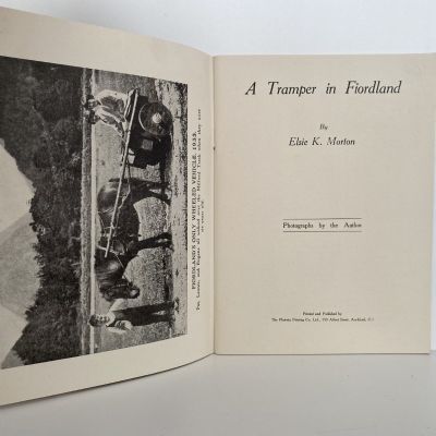 A Tramper in Fiordland